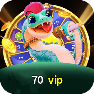 Imagem promocional da 70 vip mostrando a plataforma e suas vantagens